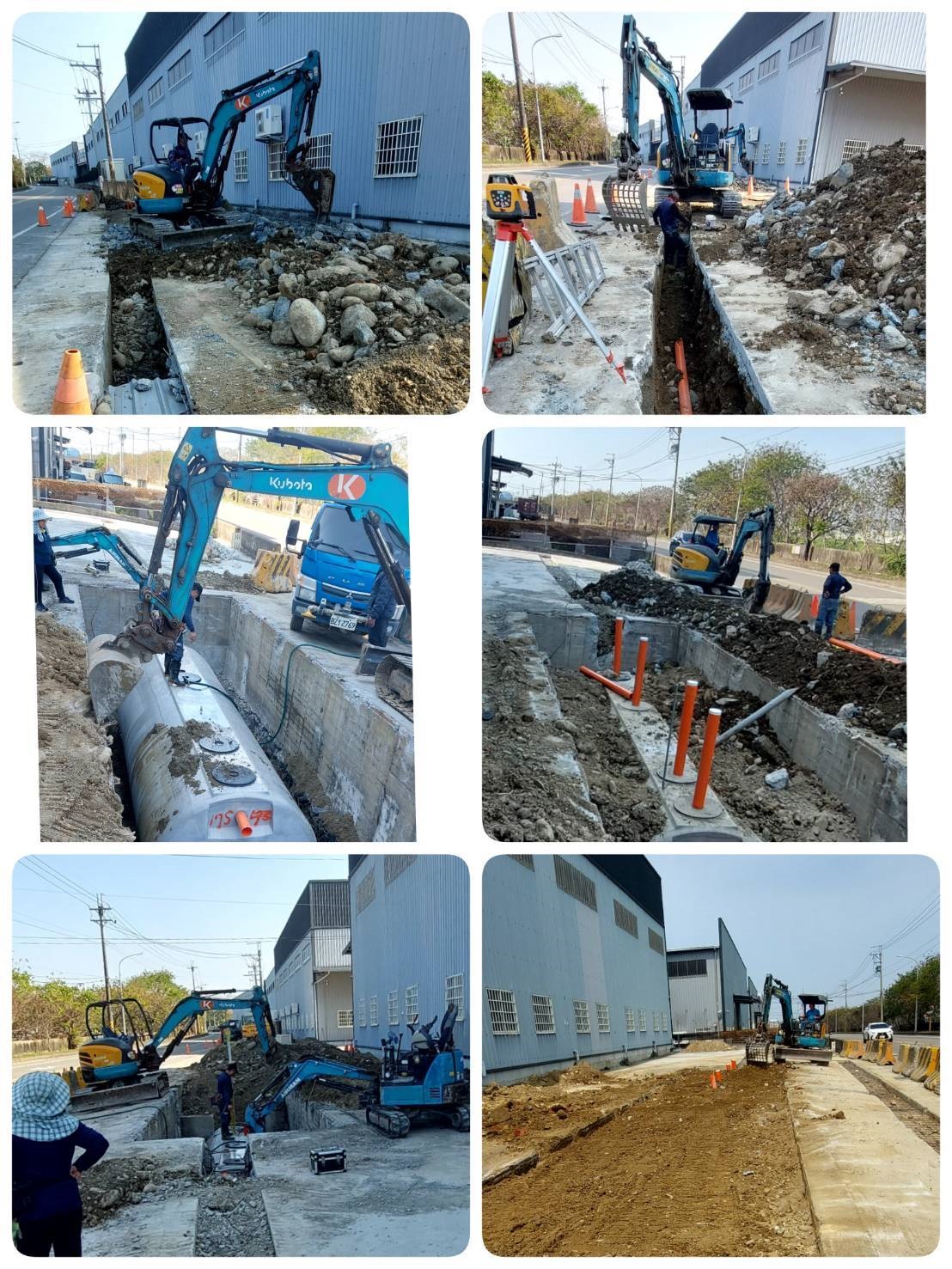 台中市霧峰區小型怪手挖土機