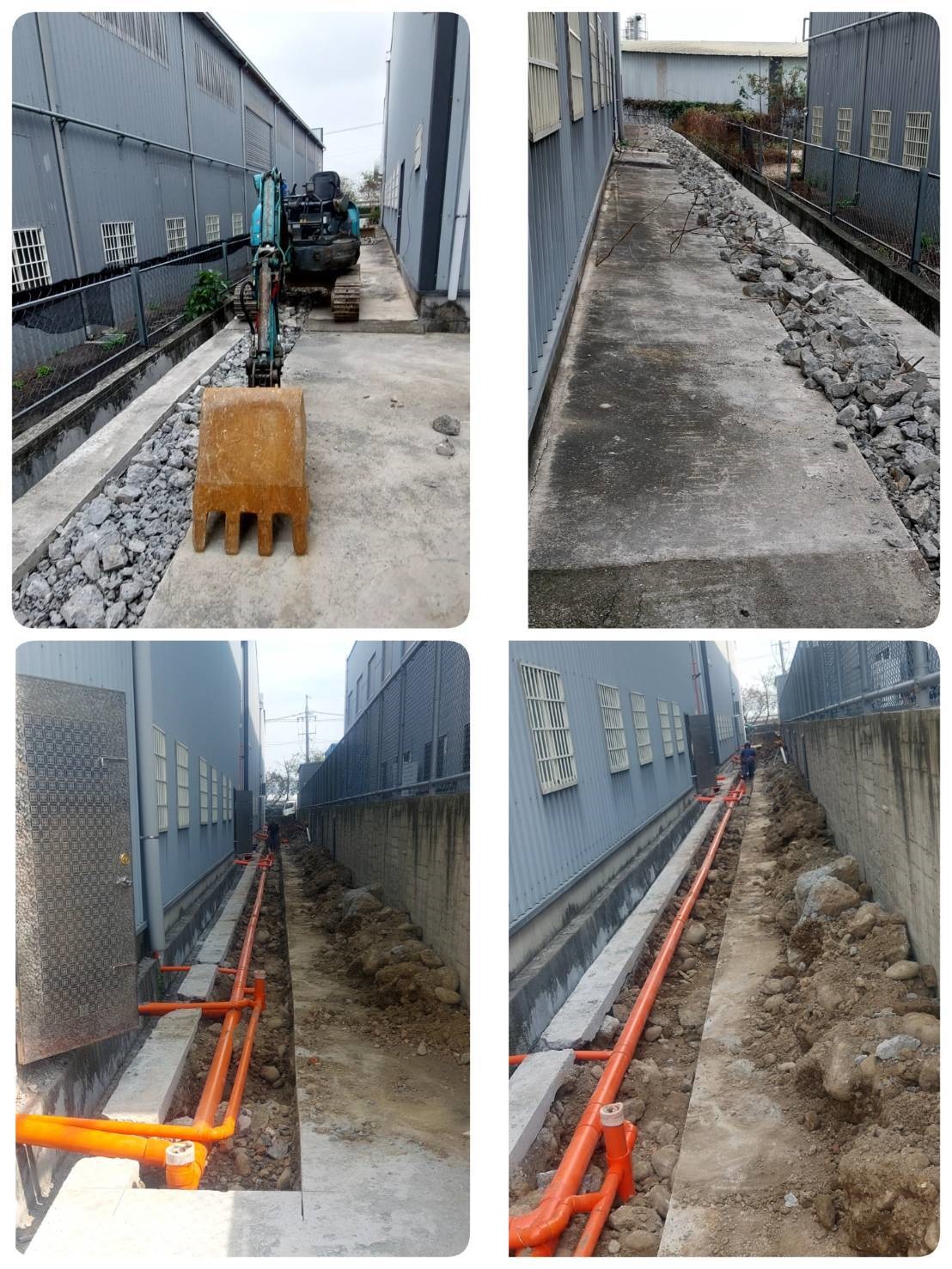 台中市霧峰區小型怪手挖土機